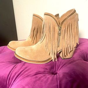 Dingo Bootie Fringe Boots